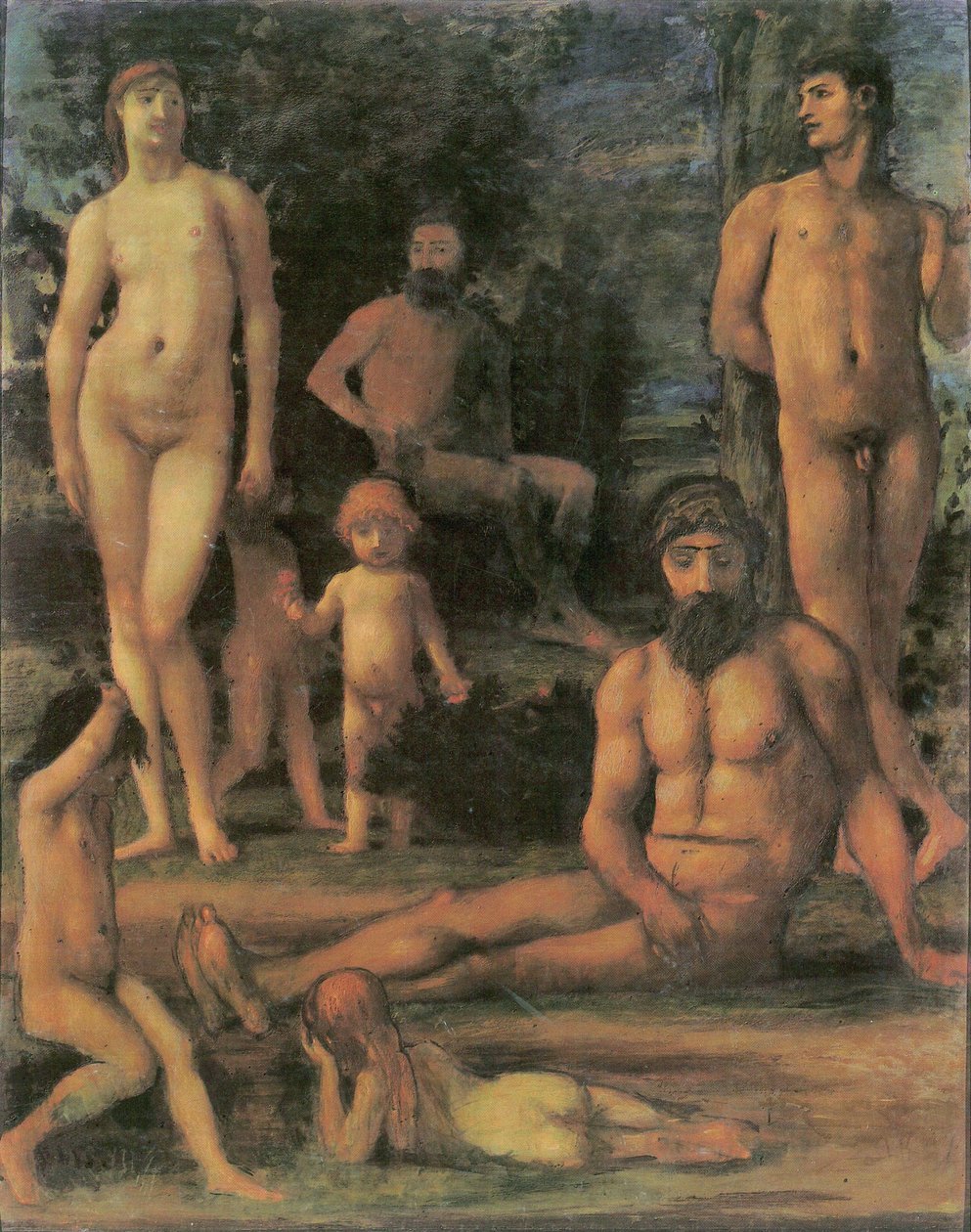Goldenes Zeitalter II von Hans von Marées