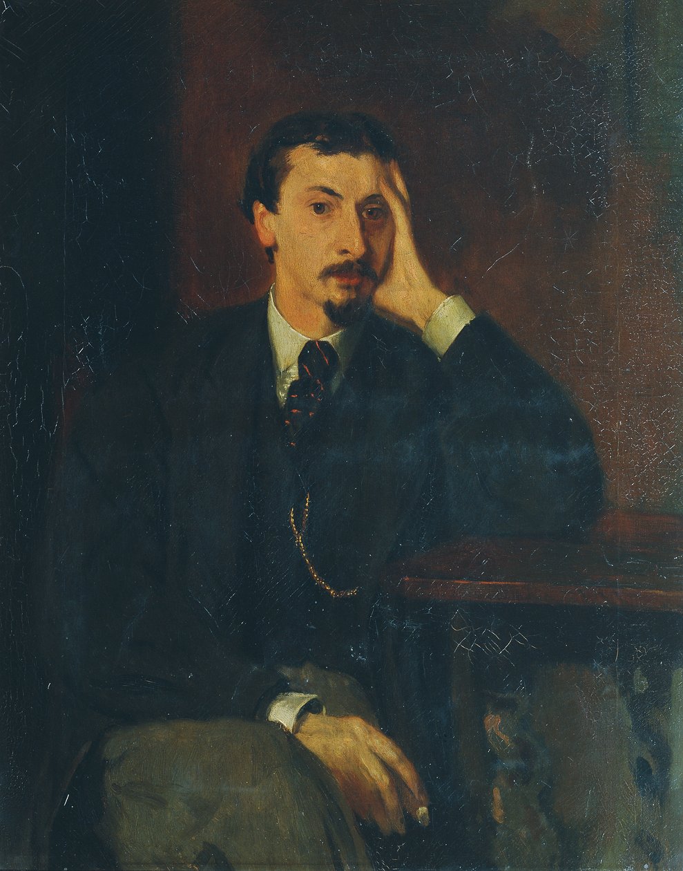 Der Dichter und Philosoph Gotthard Oswald Marbach von Hans von Marées
