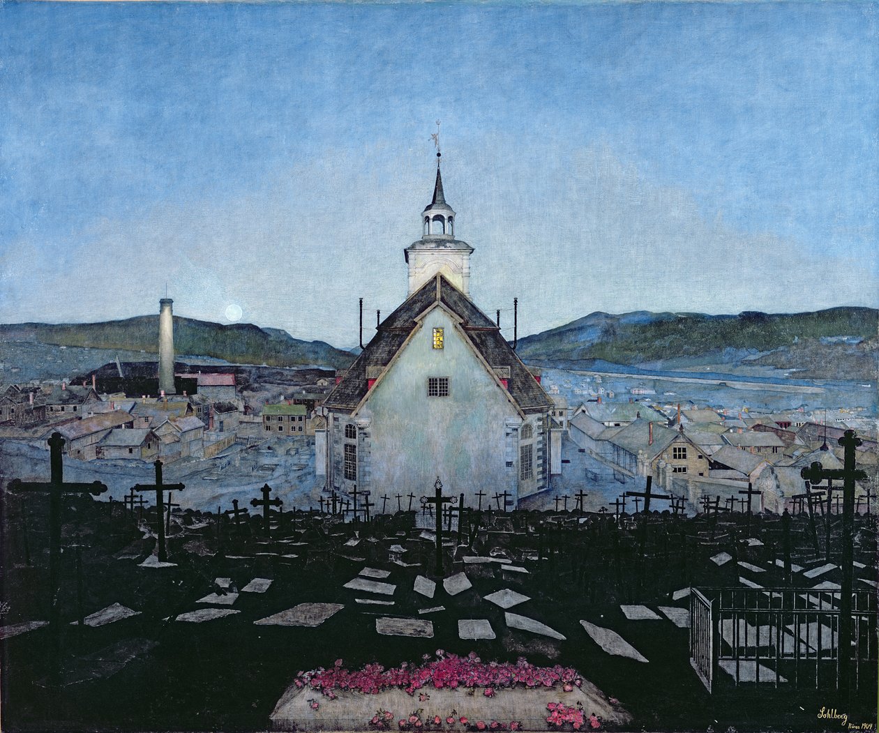 Nacht von Harald Oscar Sohlberg