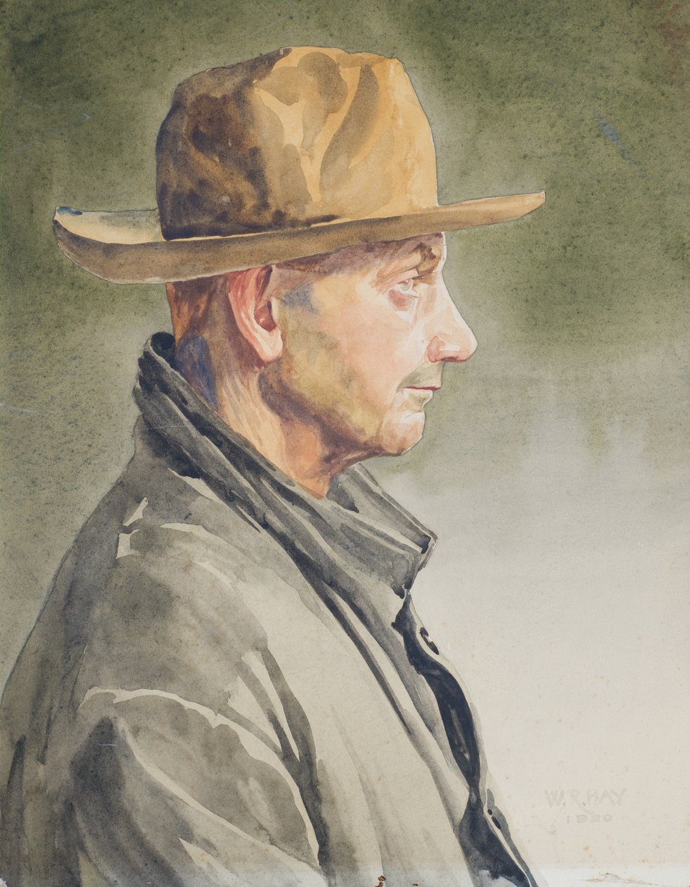 Selbstporträt, 1920 von Hardie William Hay