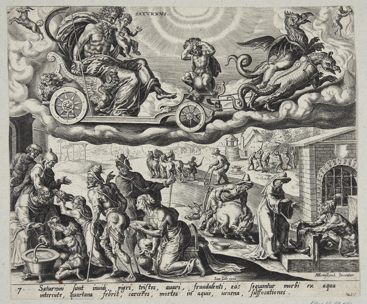 Saturn von Harmen Jansz. Muller