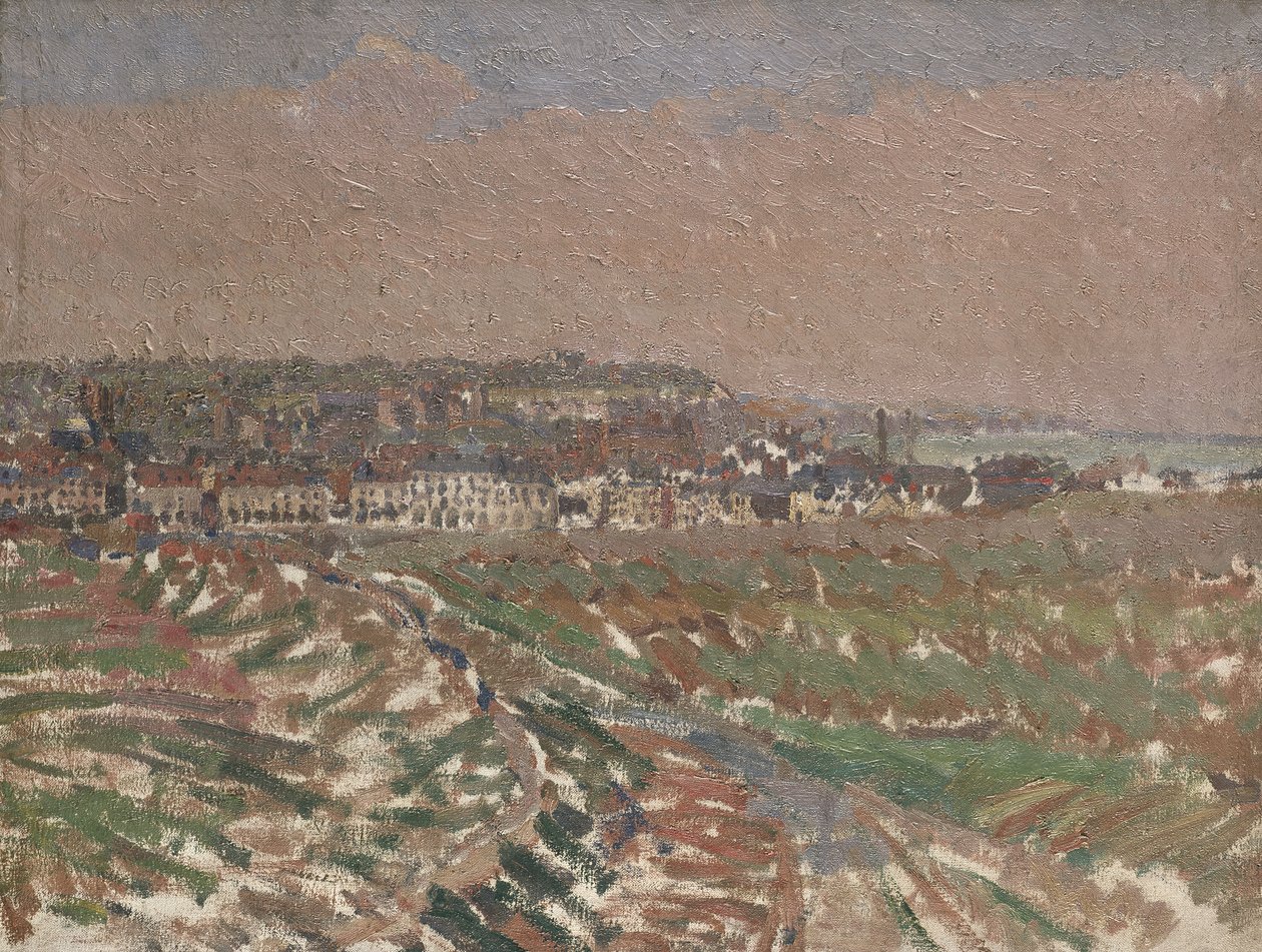 Dieppe von Westen, 1910 - 1911 von Harold Gilman