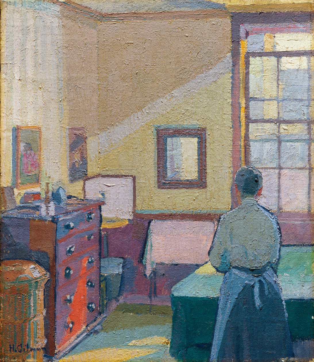 Innenraum von Harold Gilman