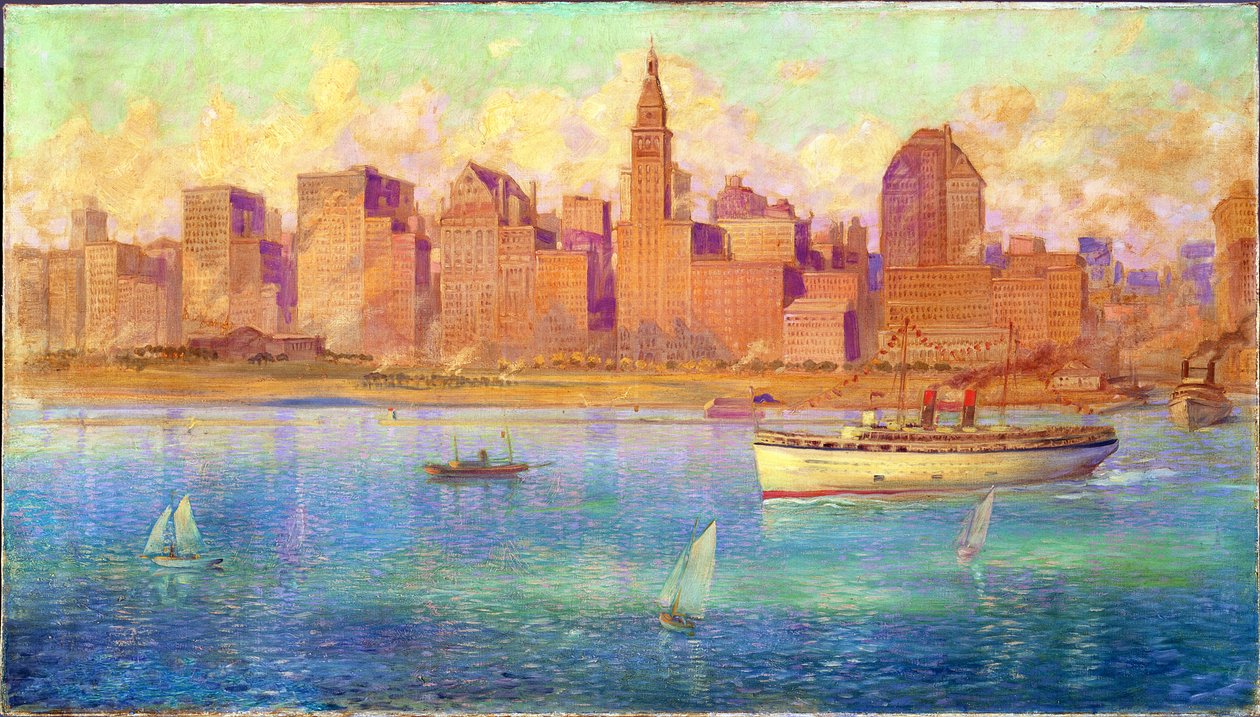 Lake Front, Chicago von Harold Harrington Betts