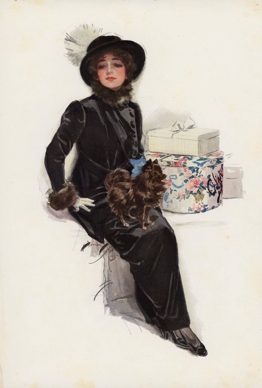 Meine Dame von Yule von Harrison Fisher