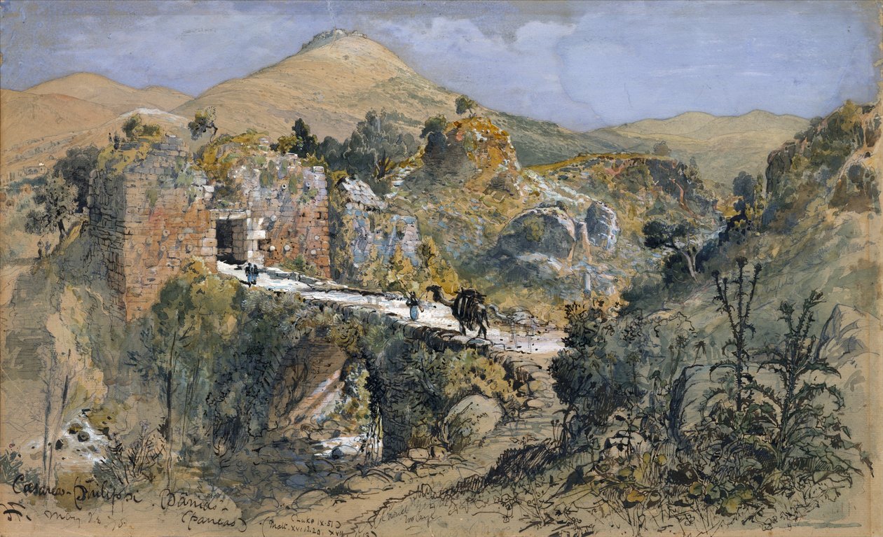 Caesarea Philippi (Banias) von Harry Fenn
