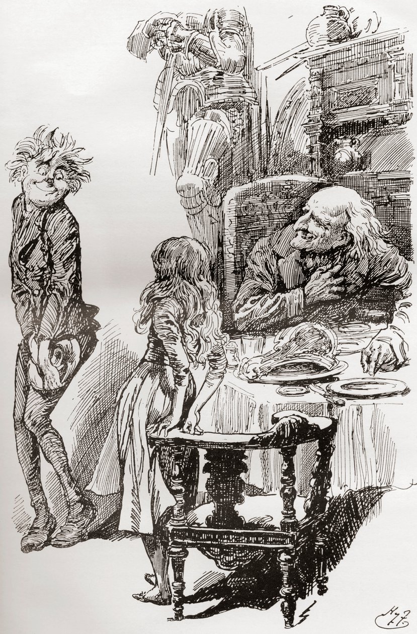 Illustration für Charles Dickens