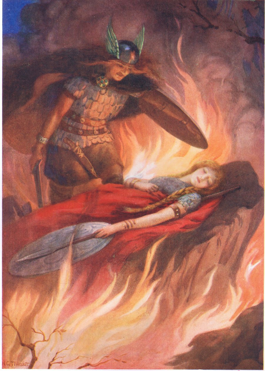Sigurd und Brynhild aus 