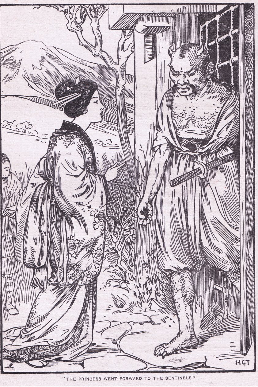 Die Prinzessin ging zu den Wachen von Harry George Theaker