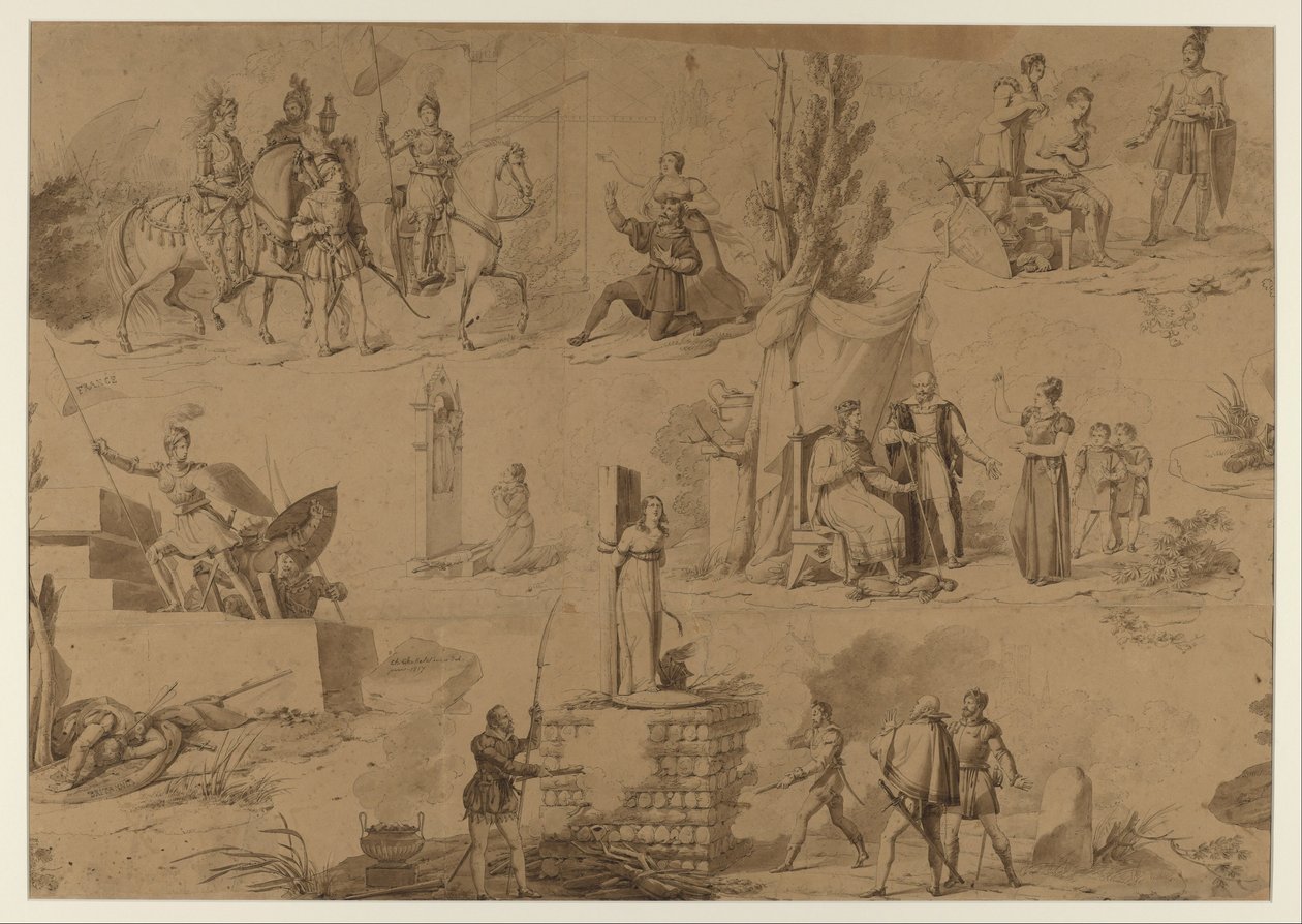 Sechs Szenen aus dem Leben von Jeanne d