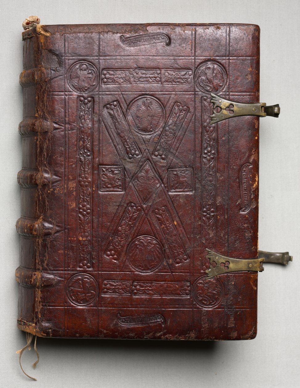Evangelienbuch mit Evangelistenporträts von Hausbuch Master