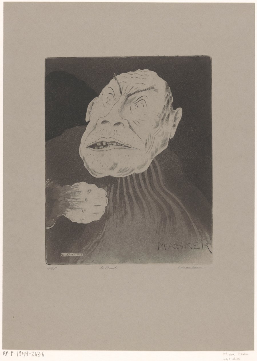 Der Brutale von Hein von Essen (signed by artist)