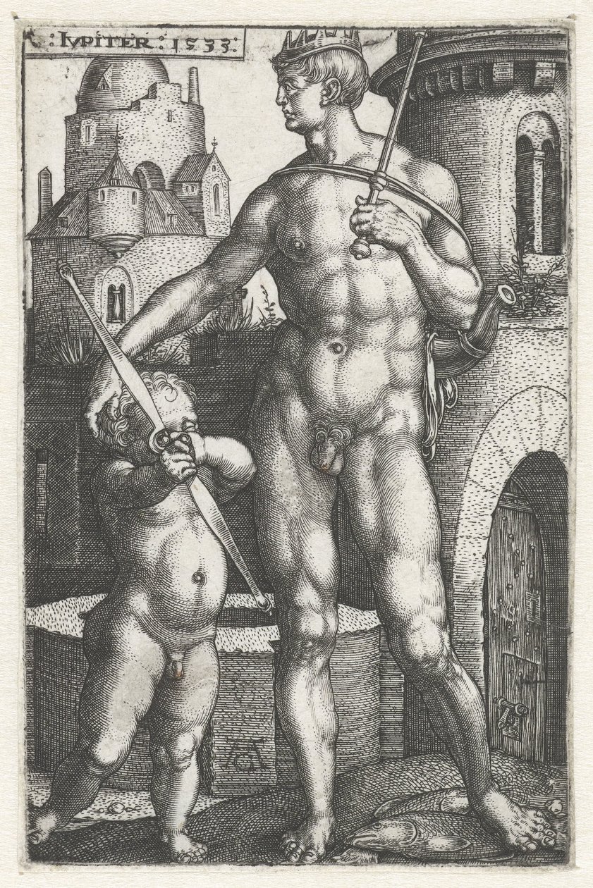 Jupiter von Heinrich Aldegrever