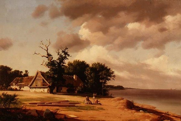 Fischerleute am Öresund (1839) von Heinrich Buntzen