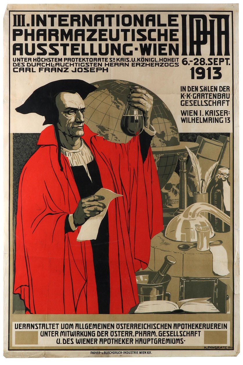 III Internationale Pharmazeutische Ausstellung Wien, 1913 von Heinrich Maria Pangratz