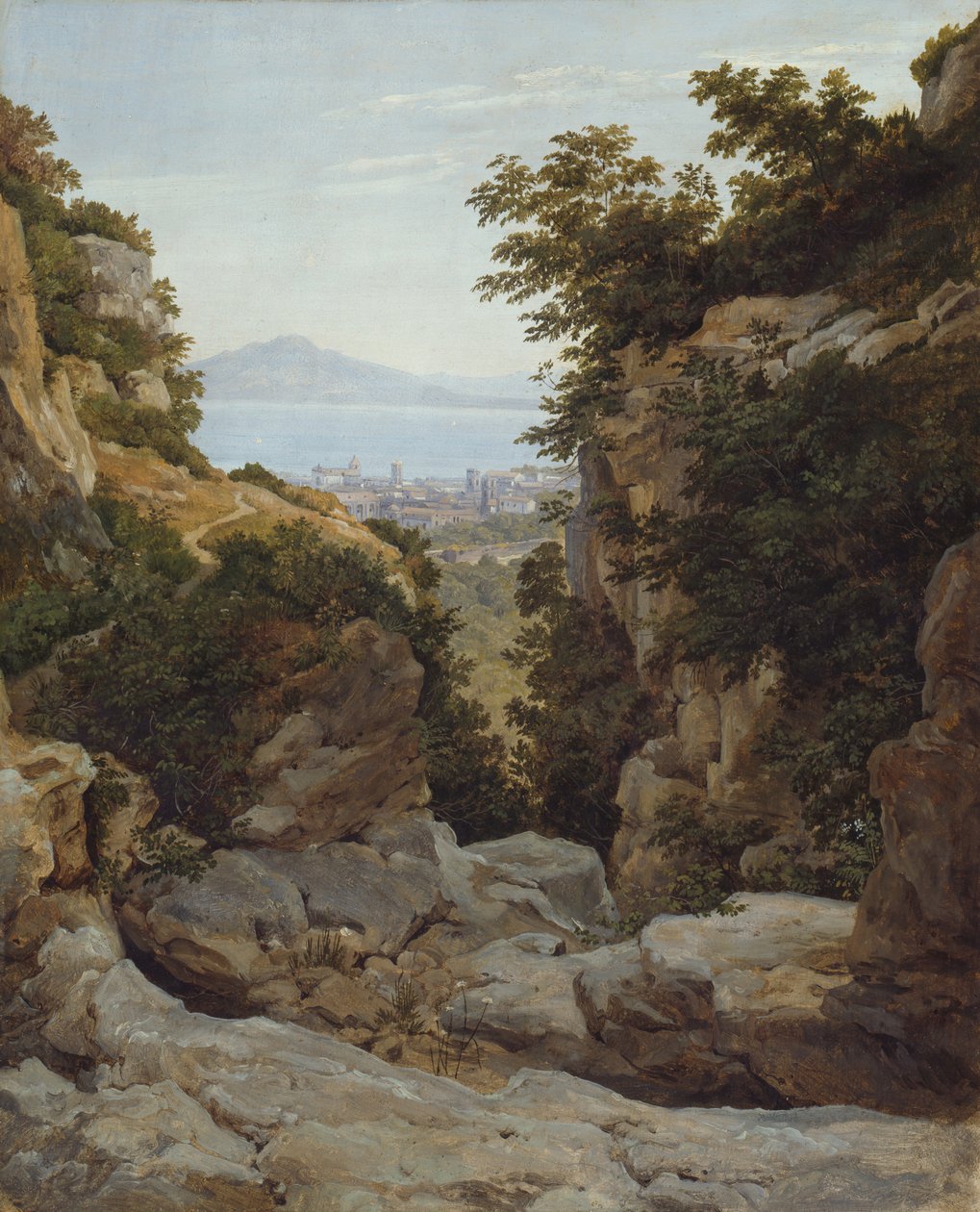 Italienische Landschaft, 1821-24 von Heinrich Reinhold