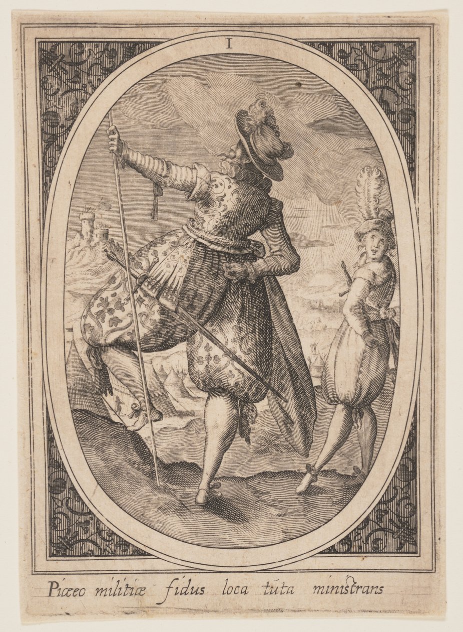 Tafel 1 aus Militärfiguren von Heinrich Ulrich