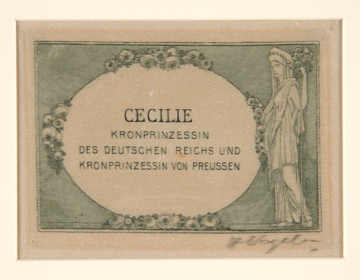 Exlibris von Heinrich Vogeler