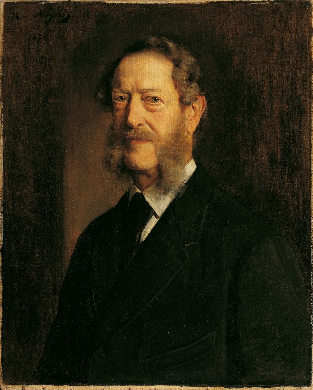 Der Dichter Anastasius Grün (alias Anton Alexander Graf von Auersperg) von Heinrich von Angeli