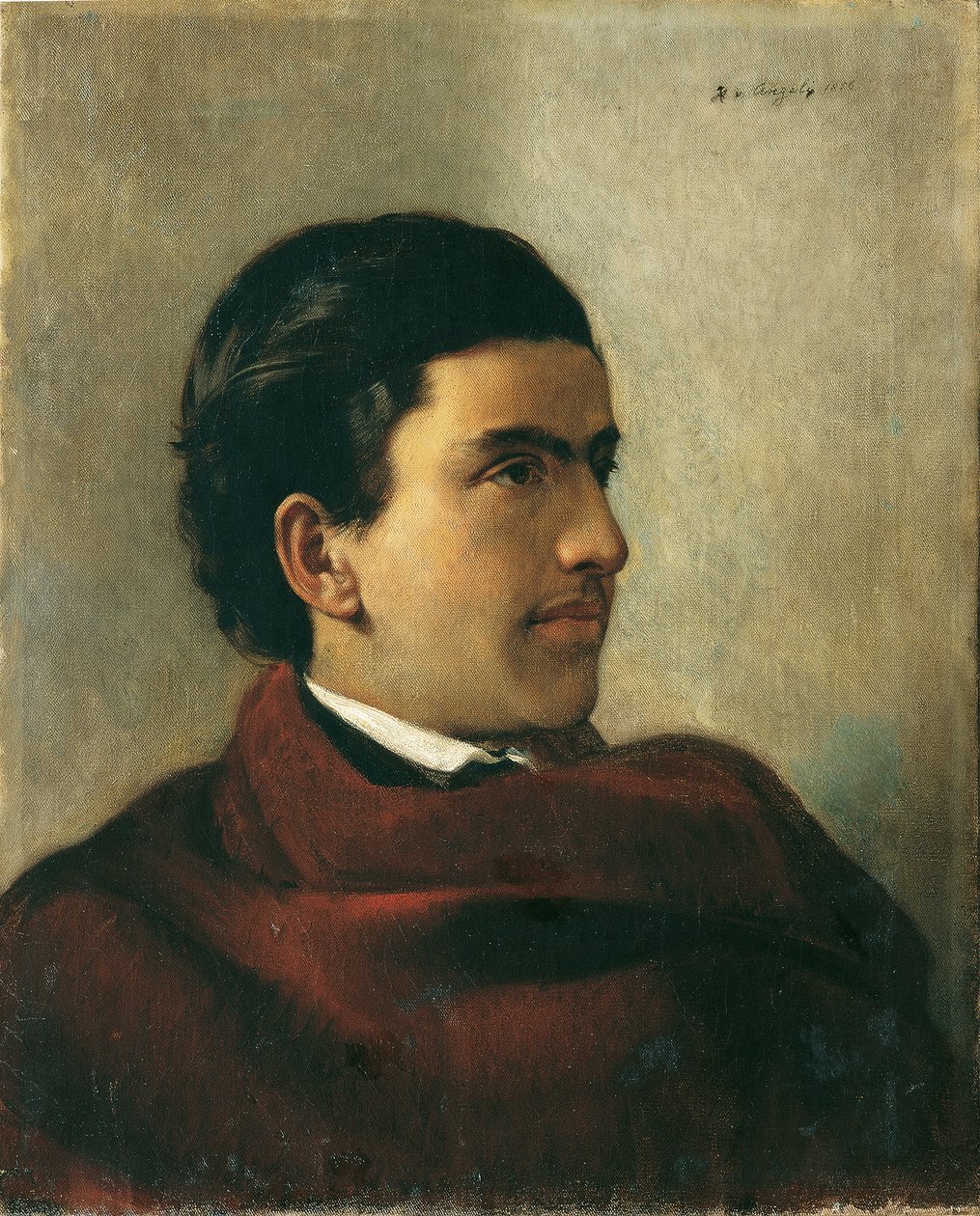 Der österreichische Offizier Otto Pohl von Heinrich von Angeli