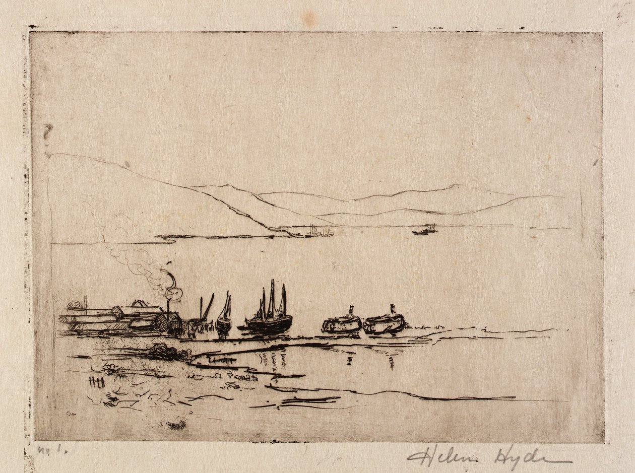 Sausalito von Helen Hyde
