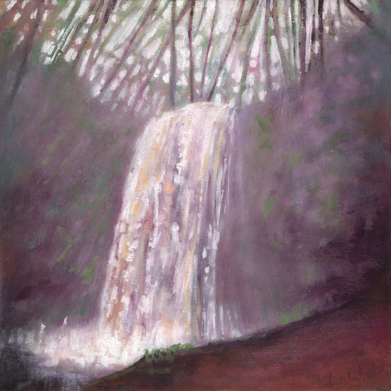 Wasserfall IV, 2016 von Helen White