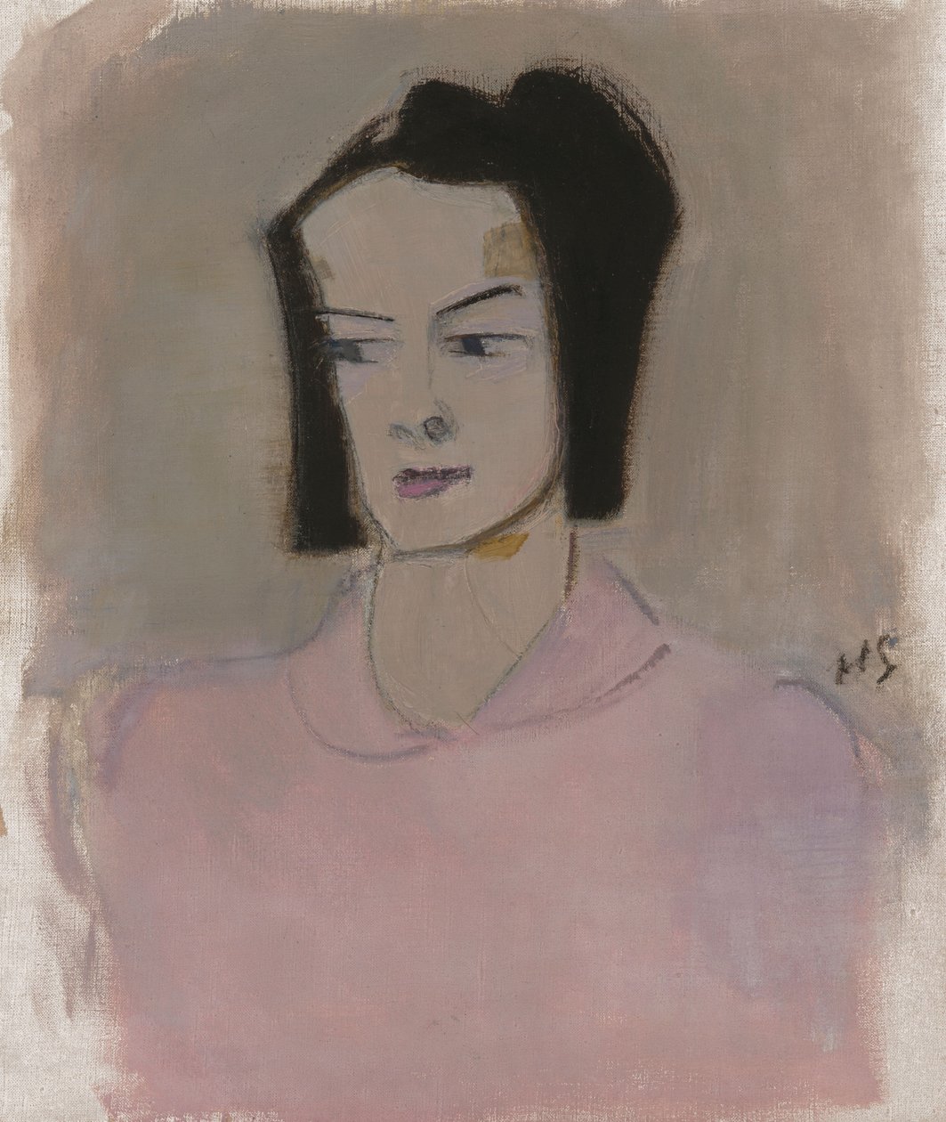 Finnische Krankenschwester III (Ester Räihä) von Helene Schjerfbeck