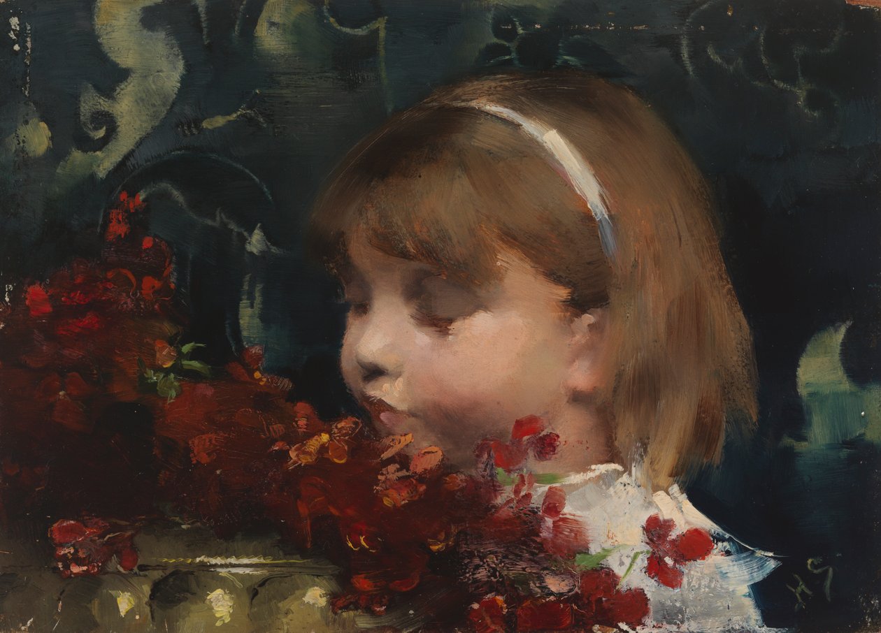 Kopf eines Mädchens von Helene Schjerfbeck