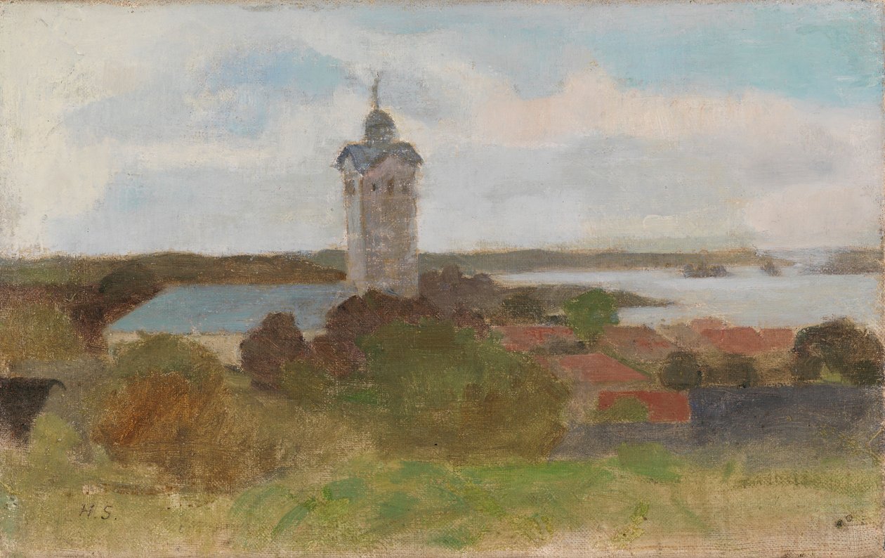 Kirche von Tammisaari von Helene Schjerfbeck