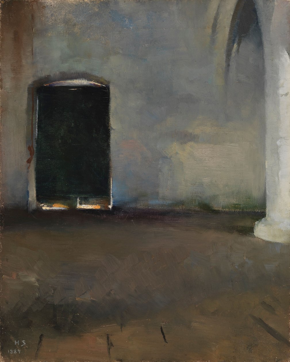 Die Tür von Helene Schjerfbeck