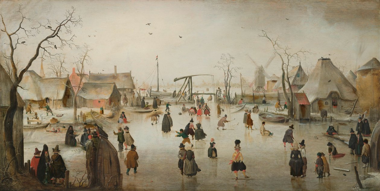 Eisszene von Hendrick Avercamp