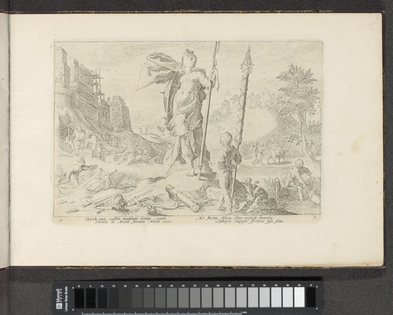 Bronzezeit (Serie: Ovids Metamorphosen) von Hendrick Goltzius (workshop of)