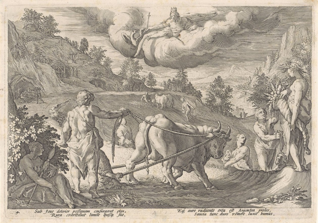 Das Silberne Zeitalter von Hendrick Goltzius (workshop of)