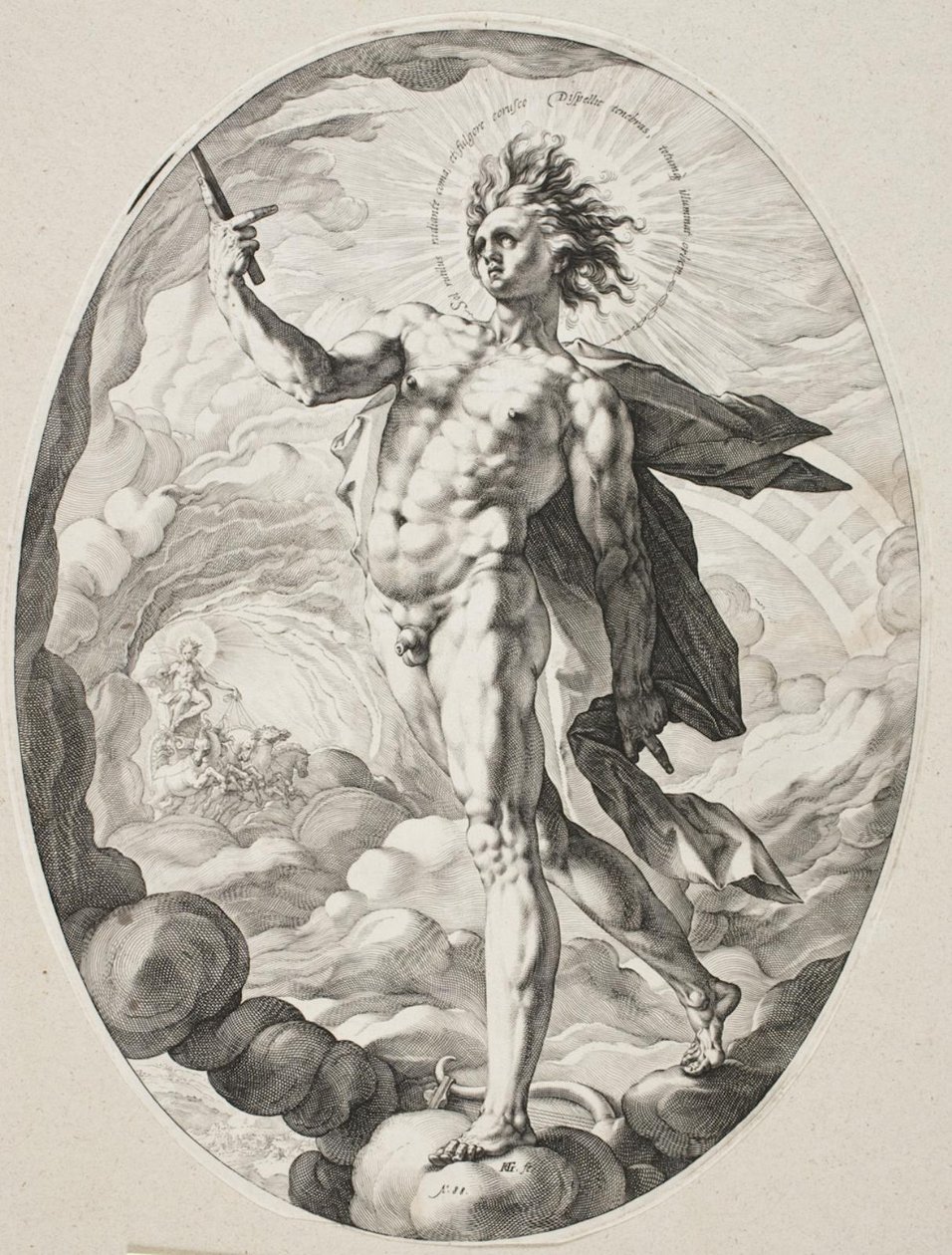 Apollo von Hendrick Goltzius