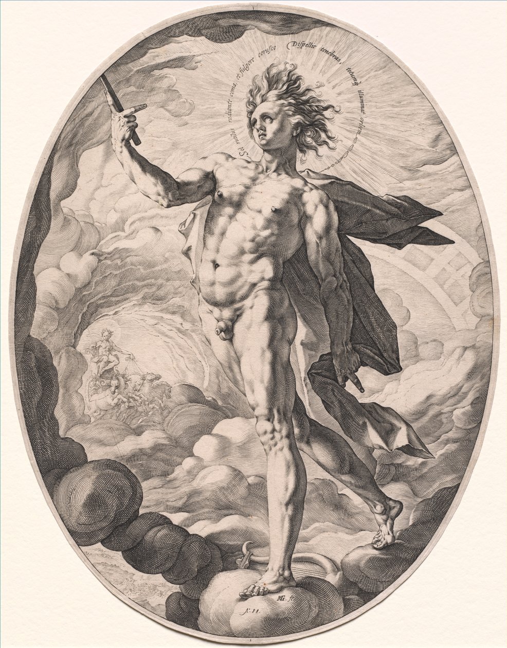 Apollon von Hendrick Goltzius