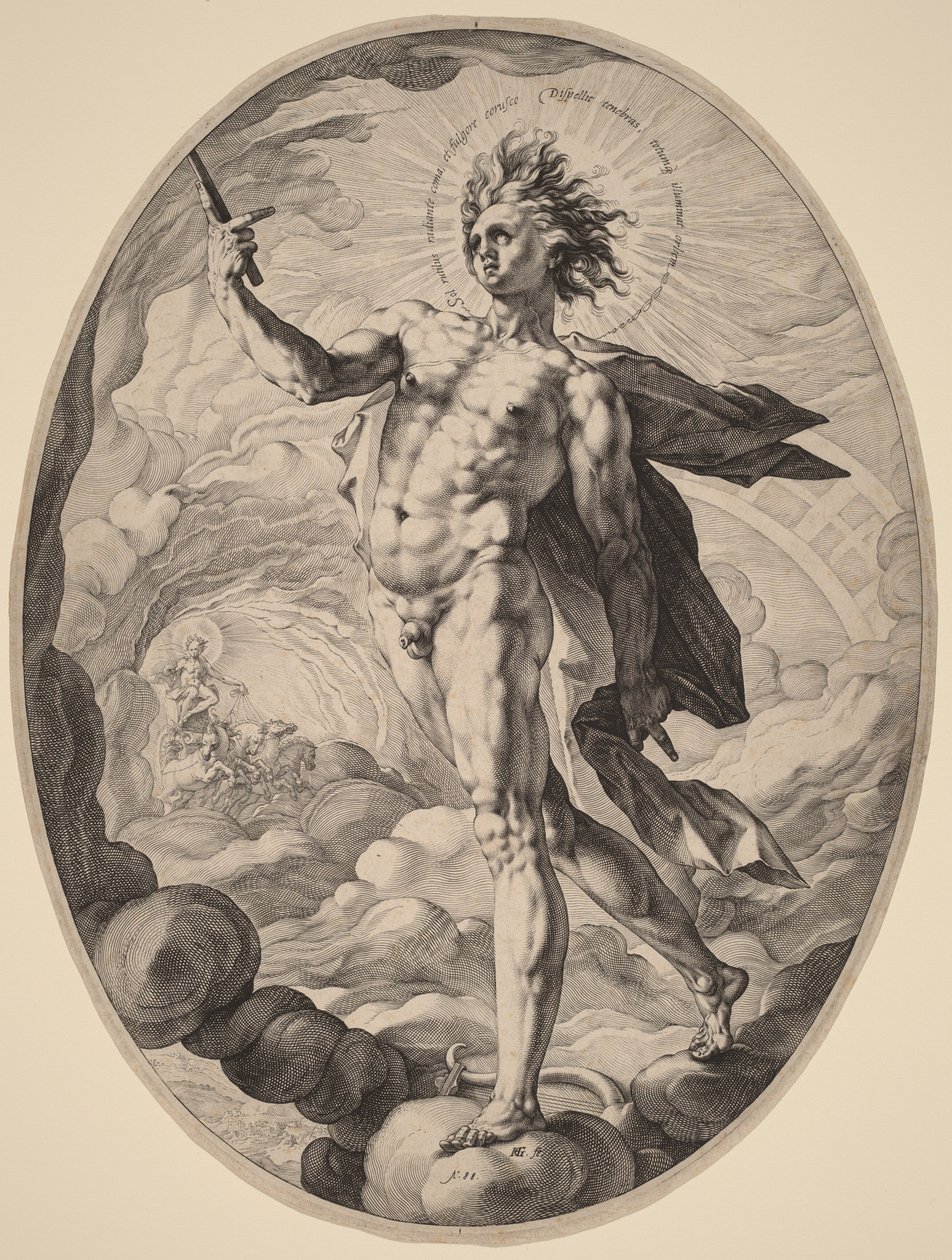 Apollon von Hendrick Goltzius