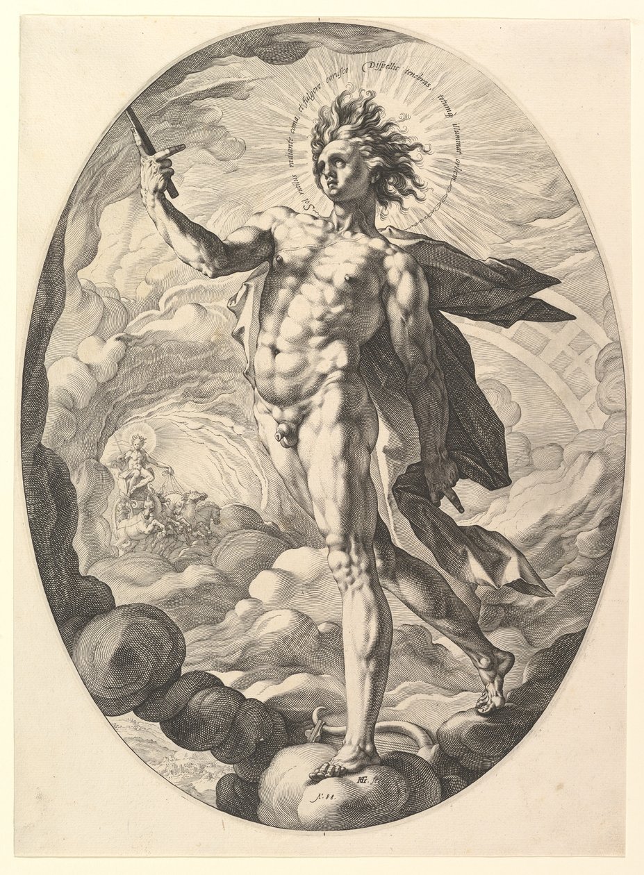 Apollo von Hendrick Goltzius