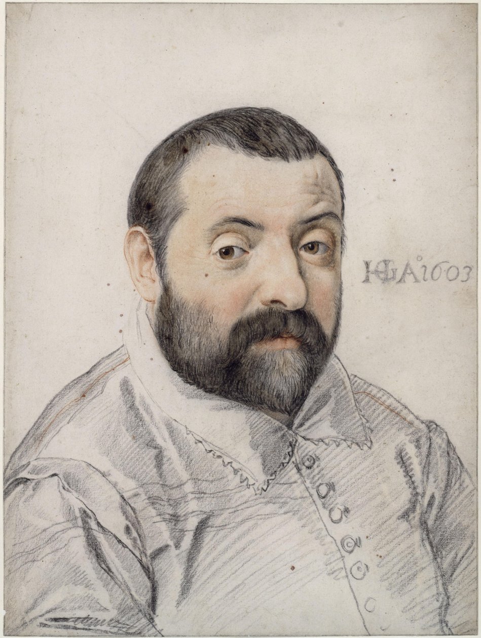 Porträt des Jacopo Palma il Giovane von Hendrick Goltzius