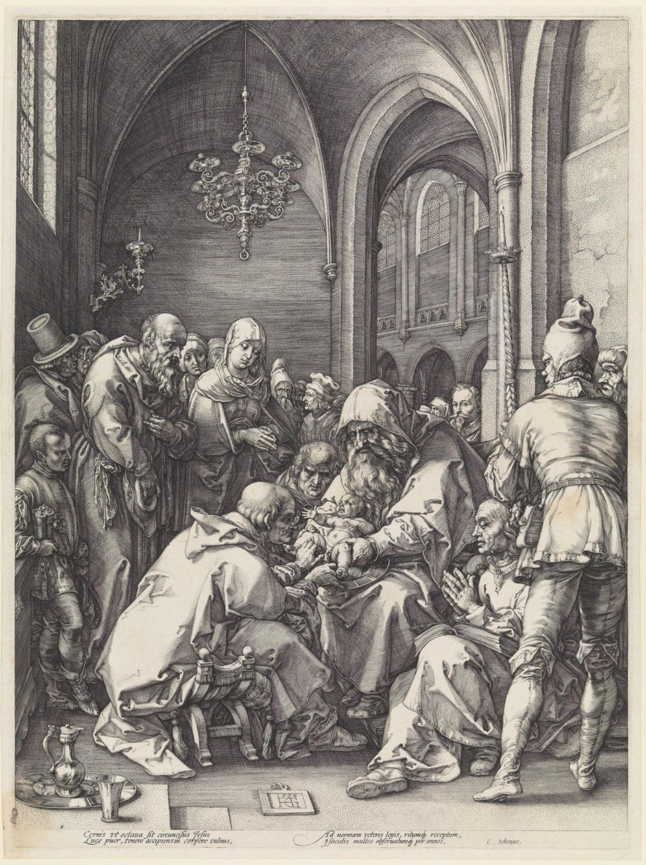 Die Beschneidung von Hendrick Goltzius