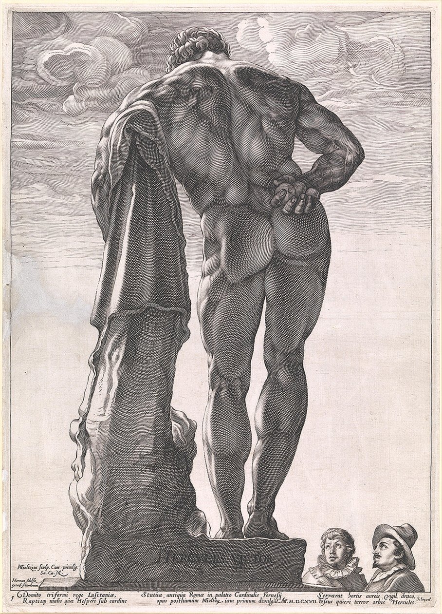Der Farnesische Herkules von Hendrick Goltzius