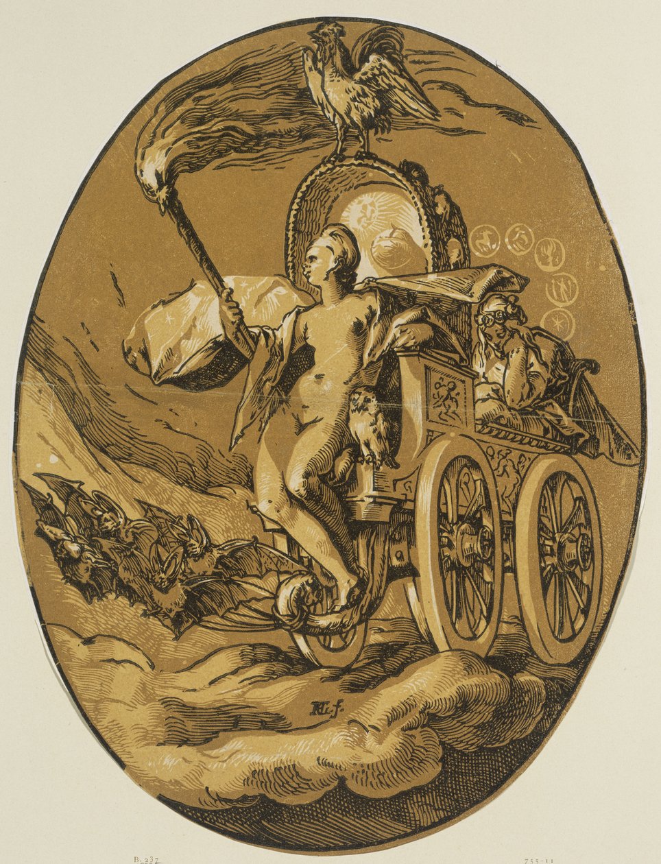 Die Nacht von Hendrick Goltzius