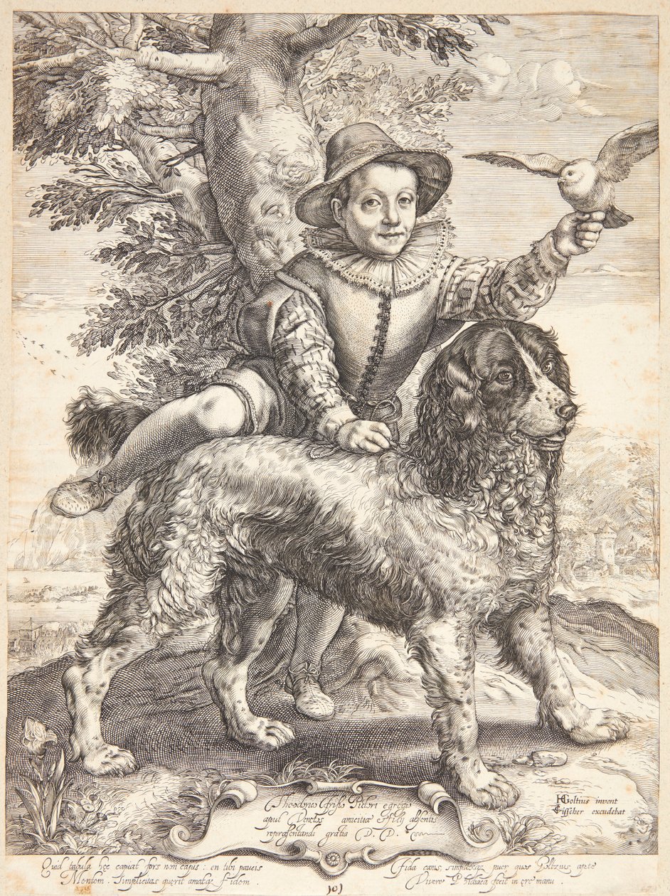 Frederik de Vries von Hendrick Goltzius