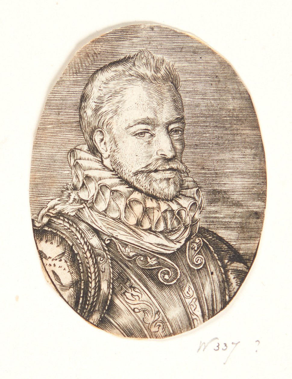 Jacques de la Faille von Hendrick Goltzius