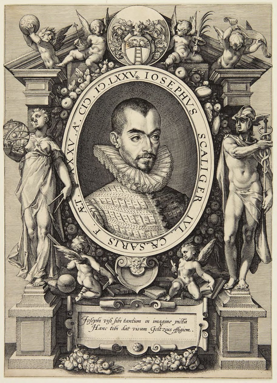 Josephus Justus Scaliger von Hendrick Goltzius