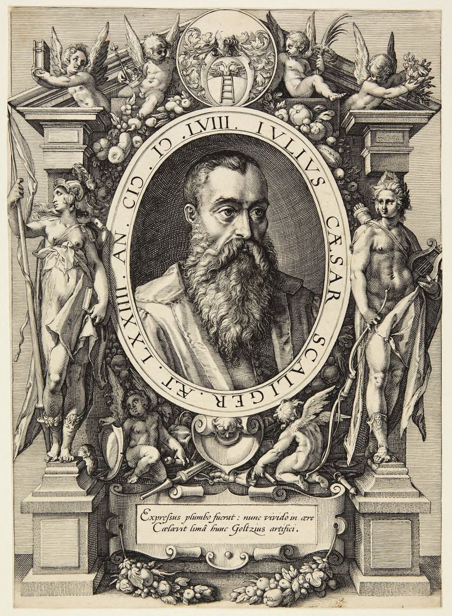 Julius Caesar Scaliger von Hendrick Goltzius