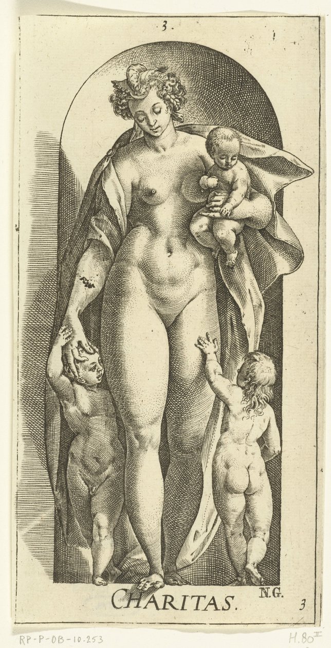 Liebe von Hendrick Goltzius