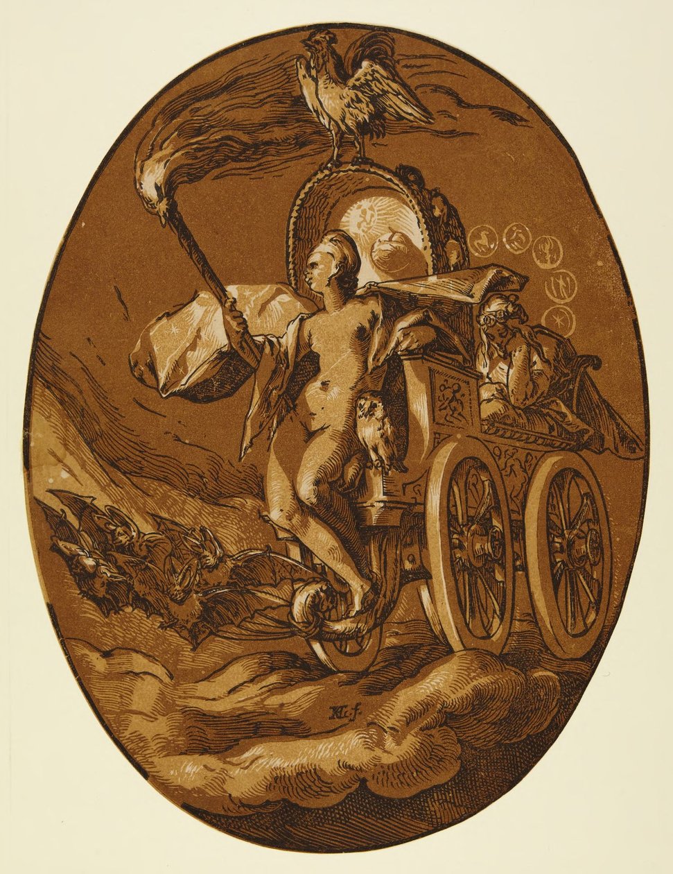 Nox von Hendrick Goltzius