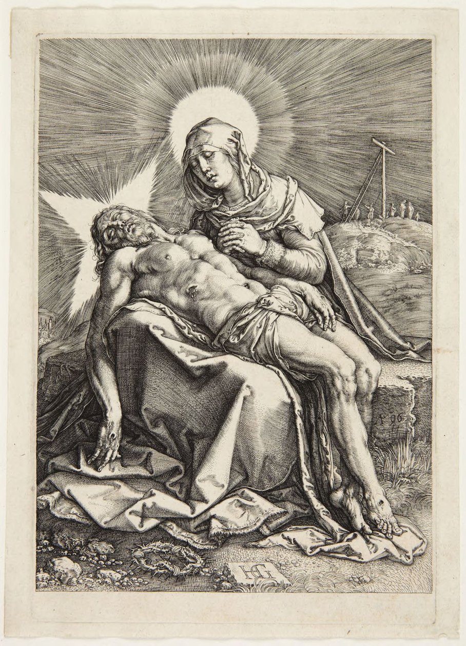 Pieta von Hendrick Goltzius