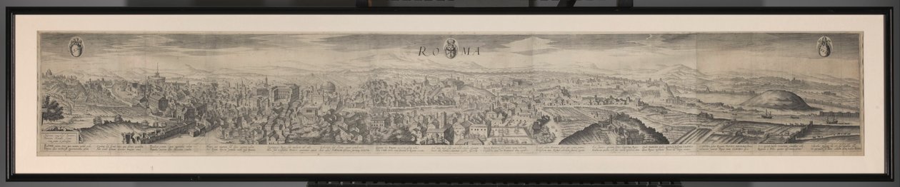 Panorama von Rom von Hendrick Hondius (I)