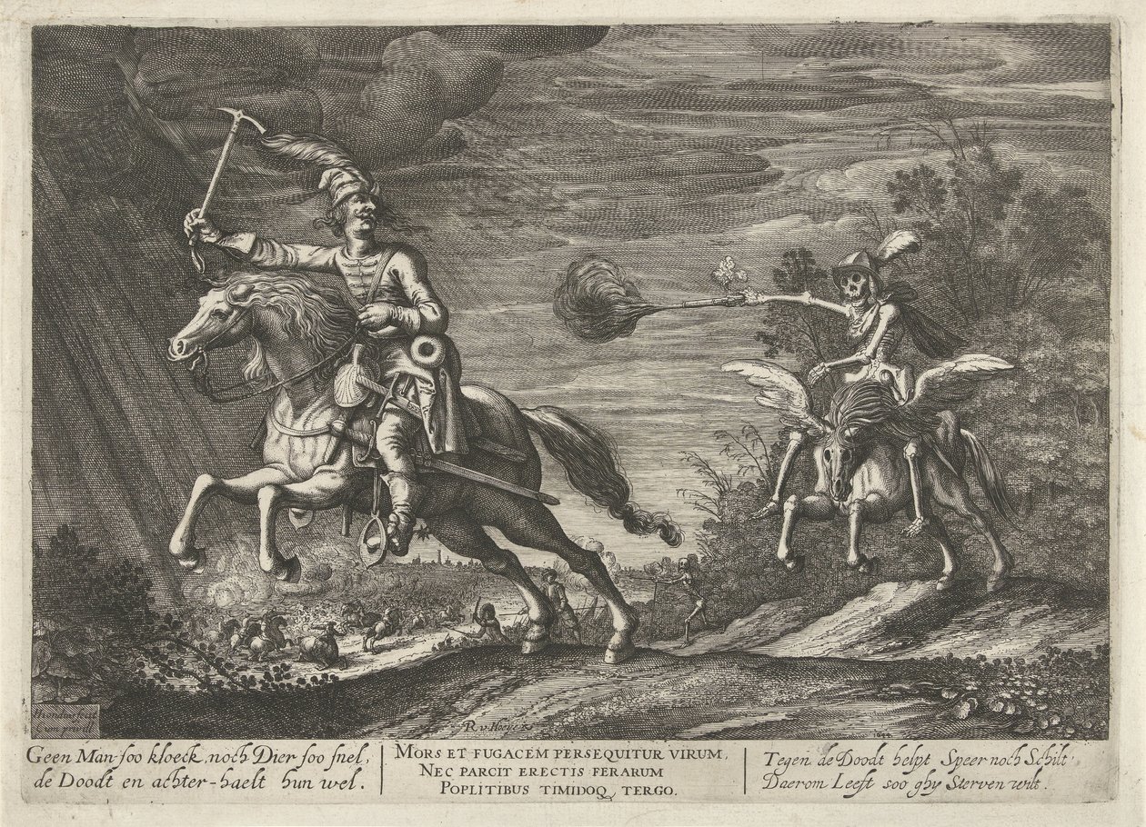 Reiter und der Tod von Hendrick Hondius (I)